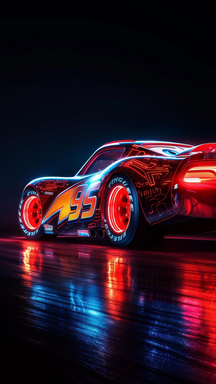 4k HD Wallpaper_ Harry Potter-themed Lightning McQueen in Pixar Style.jpg